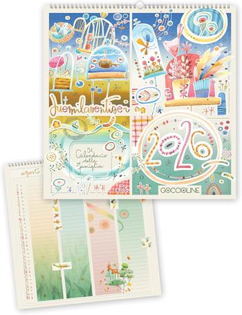 Il Calendario Della Famiglia GOCCIOLINE Akena 2026 30x30 Centimetri GO26F  Akena 2025 | Libraccio.it
