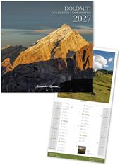 Calendario 30 x 30 Dolomiti 2027