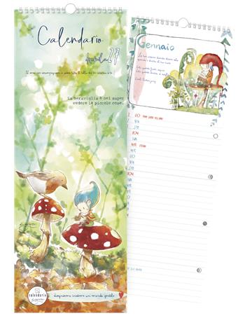 Calendario da muro Disegnata 2027  Akena 2026 | Libraccio.it