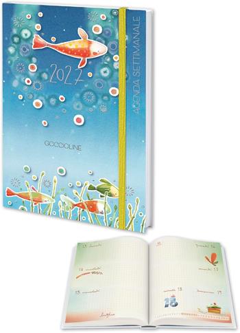 Agenda settimanale 12 mesi Goccioline 2027 21,5 x 14 cm blu  Akena 2026 | Libraccio.it