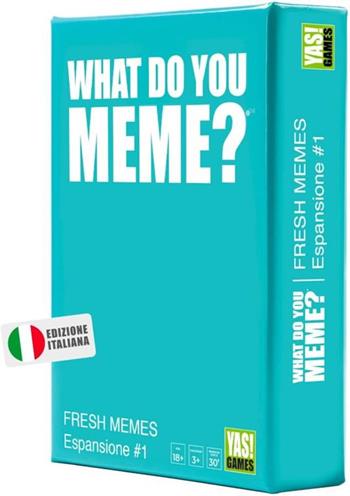 What Do You Meme? &#150; Fresh Memes #1 Espansione  Yas! Games 2023 | Libraccio.it