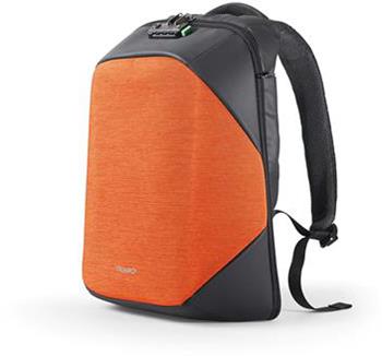Zaino InTempo Tekniko Big con chiusura a combinazione, cavo antifurto e porta USB, Arancione - 34 x 16 x 46 cm  InTempo 2020 | Libraccio.it