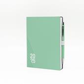 Agenda InTempo 2025, 12 mesi, Kairos, giornaliera, Lime - 12 x 17 cm