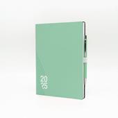 Agenda InTempo 2025, 12 mesi, Kairos, giornaliera, Lime - 15 x 21 cm