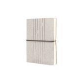 Agenda InTempo Ciak Vogue 2024, 12 mesi, giornaliera, con elastico, in fibra cellulosa, Grigio - 12 x 17 cm