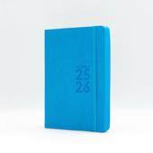 Agenda 16 Mesi, giornaliera, Monobloc 2025-2026, Intempo, Azzurro - 12 x 17 cm
