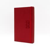 Agenda 16 mesi Monobloc 2024-25 InTempo, giornaliera, Rosso - 15 x 21 cm