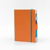 Agenda InTempo 2025, 12 mesi, Biband, giornaliera, Arancio - 9 x 13 cm