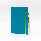 Agenda InTempo 2025, 12 mesi, Biband, giornaliera, Azzurro - 15 x 21 cm