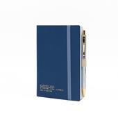 Agenda InTempo 2025, 12 mesi, Chic, giornaliera, Blu - 10 x 15 cm
