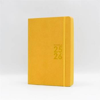 Agenda 16 Mesi, giornaliera, Monobloc 2025-2026, Intempo, Giallo - 15 x 21 cm  InTempo 2025 | Libraccio.it