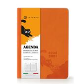 Diario 2026-2027 16 Mesi InTempo Passion Cats Giornaliera 12x17 Arancio