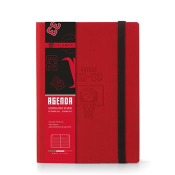 Diario 2026-2027 16 Mesi Moove Basket Giornaliera 15X21 Rosso  InTempo 2026 | Libraccio.it