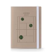 Diario 2026-2027 16 Mesi Moove Tennis Giornaliera 15X21 Beige