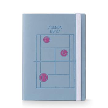 Diario 2026-2027 16 Mesi Moove Tennis Giornaliera 15X21 Celeste  InTempo 2026 | Libraccio.it