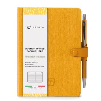 Diario 2026-2027 16 Mesi Write Giornaliera 12X17 Con Laccio Giallo  InTempo 2026 | Libraccio.it