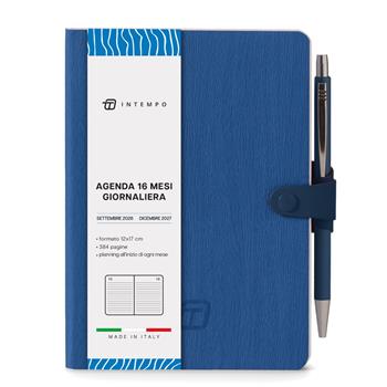 Diario 2026-2027 16 Mesi Write Giornaliera 12X17 Con Laccio Blu  InTempo 2026 | Libraccio.it
