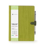 Diario 16 Mesi Write Giornaliera 15X21 Con Laccio Lime
