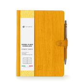 Diario 16 Mesi Write Giornaliera 15X21 Con Laccio Giallo