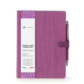 Diario 16 Mesi Write Giornaliera 15X21 Con Laccio Rosa