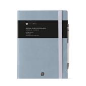 Diario 16 Mesi Write Giornaliera 15X21 Con Elastico Celeste