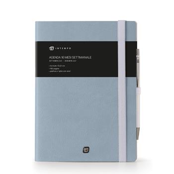 Diario 2026-2027 16 Mesi Write Settimanale 15X21 Con Elastico Celeste  InTempo 2026 | Libraccio.it