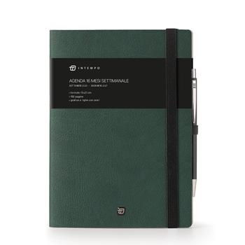 Diario 2026-2027 16 Mesi Write Settimanale 15X21 Con Elastico Verde  InTempo 2026 | Libraccio.it