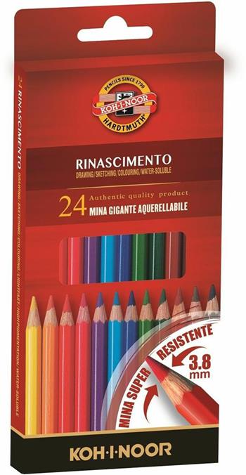 Astuccio 24 Pastelli Acquerello Mondeluz  Tekno 2018 | Libraccio.it
