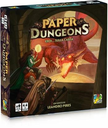 Paper Dungeons. Gioco da tavolo  dV Giochi 2023 | Libraccio.it