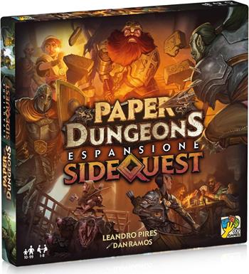 Paper Dungeons - Esp. Side Quest. Gioco da tavolo  dV Giochi 2023 | Libraccio.it