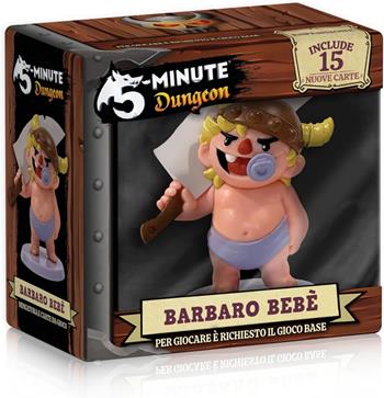5-minute Dungeon. Barbaro beb&#232;. Gioco da tavolo  dV Giochi 2024 | Libraccio.it