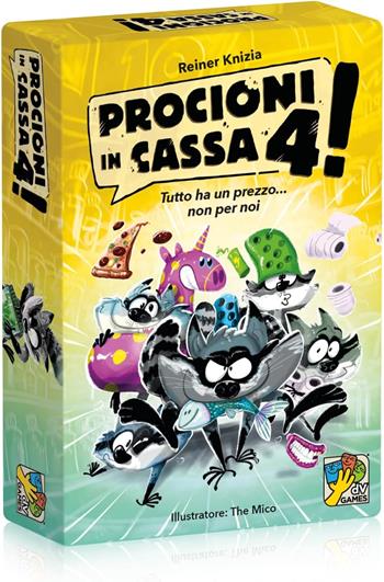 Procioni in cassa 4. Gioco da tavolo  dV Giochi 2024 | Libraccio.it
