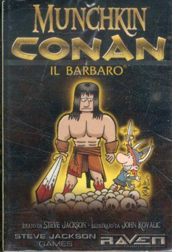 Espansione per Munchkin. Conan il barbaro. Gioco da tavolo  Raven 2022 | Libraccio.it