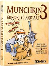 Espansione per Munchkin 3. Errori clericali. Gioco da tavolo
