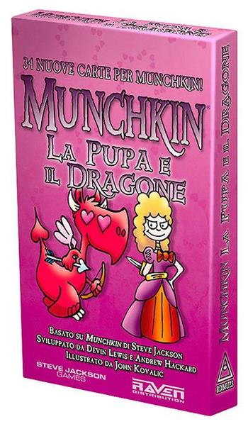 Munchkin. La Pupa e il Dragone. Gioco da tavolo  Raven 2023 | Libraccio.it