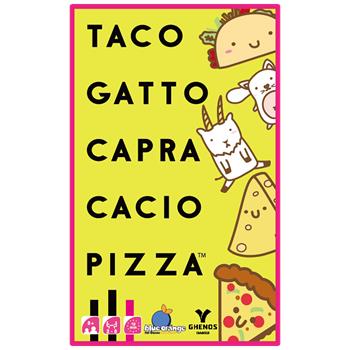Taco Gatto Capra Cacio Pizza. Gioco da tavolo  Ghenos Games 2022 | Libraccio.it