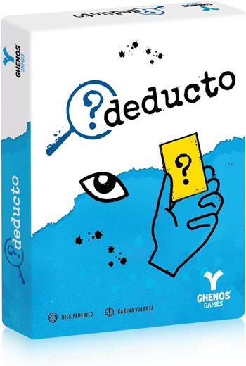 Deducto. Gioco da tavolo  Ghenos Games 2024 | Libraccio.it