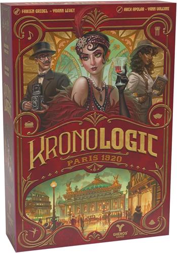 Kronologic. Paris 1920. Gioco da tavolo  Ghenos Games 2024 | Libraccio.it