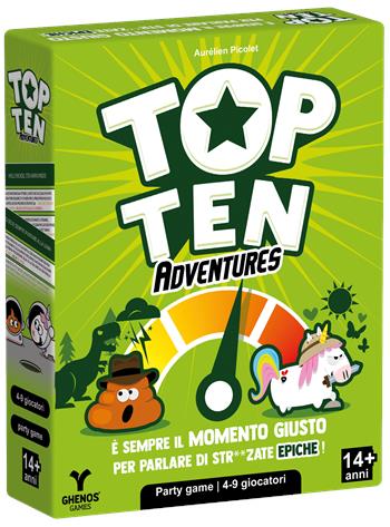 Top Ten Adventures. Gioco da tavolo  Ghenos Games 2025 | Libraccio.it
