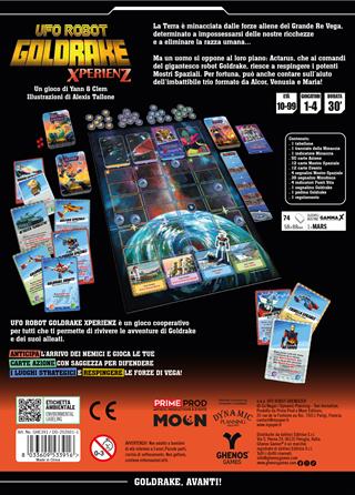 UFO Robot Goldrake XperienZ. Gioco da tavolo  Ghenos Games 2026 | Libraccio.it