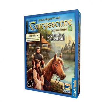 Carcassonne. Locande e Cattedrali. Esp 1. Gioco da tavolo  Giochi Uniti 2022 | Libraccio.it