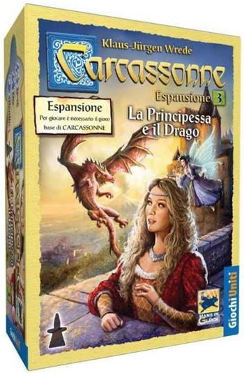 Carcassonne. La Principessa e Il Drago. Esp 3. Gioco da tavolo  Giochi Uniti 2020 | Libraccio.it