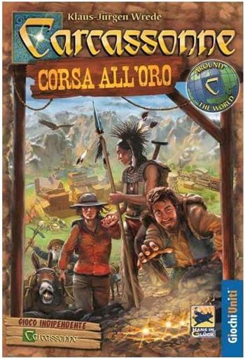 Carcassonne. Corsa All'oro. Gioco da tavolo  Giochi Uniti 2020 | Libraccio.it