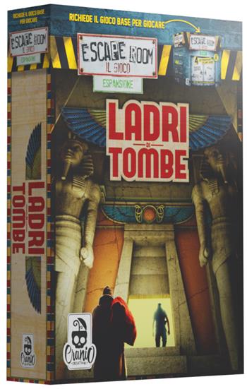 Escape Room: Il Gioco - Espansione Ladri di Tombe. Gioco da tavolo  Cranio Creations 2023 | Libraccio.it
