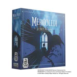 Cranio Creations - Mercoledì, La Verità Del Corvo, Un Nuovo Gioco Con I Famosi Personaggi Della Famiglia, Edizione Italiana