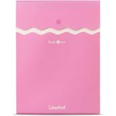 Colourbook Folder Wave, Portadocumenti A Soffietto A4, Cartellina Espandibile Con Chiusura A Bottone