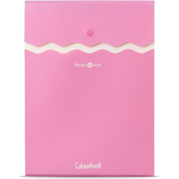 Colourbook Folder Wave, Portadocumenti A Soffietto A4, Cartellina Espandibile Con Chiusura A Bottone  Colourbook 2026 | Libraccio.it