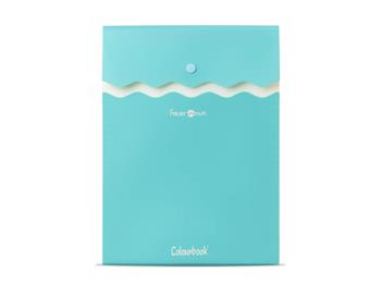 Busta A4 C/Soffietto 6T Folder Wave - Verde Acqua - Singolo  Colourbook 2026 | Libraccio.it