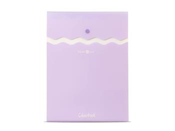 Busta A4 C/Soffietto 6T Folder Wave - Lilla - Singolo  Colourbook 2026 | Libraccio.it