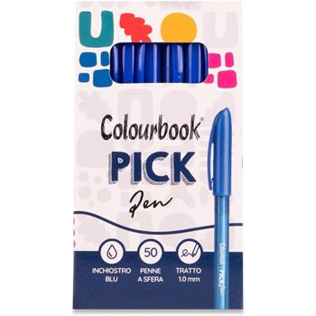 Penna Pick a Tappo Singolo Blu  Colourbook 2026 | Libraccio.it